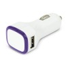 White Purple Callisto Car Chargers